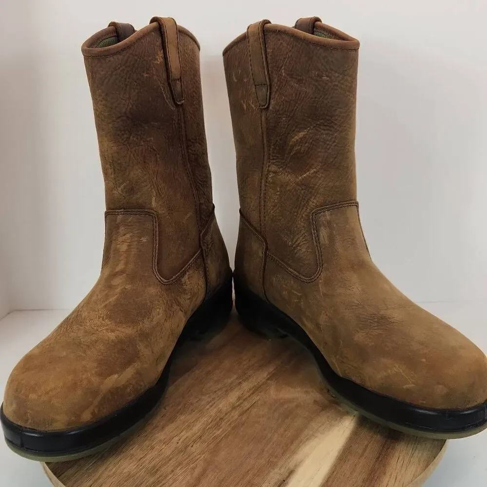 Wolverine Men's Durashock Steel Toe Work Boot Size 9.5 Extra Wide Insulated